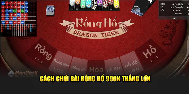 Cách chơi bài Rồng Hổ 99OK thắng lớn